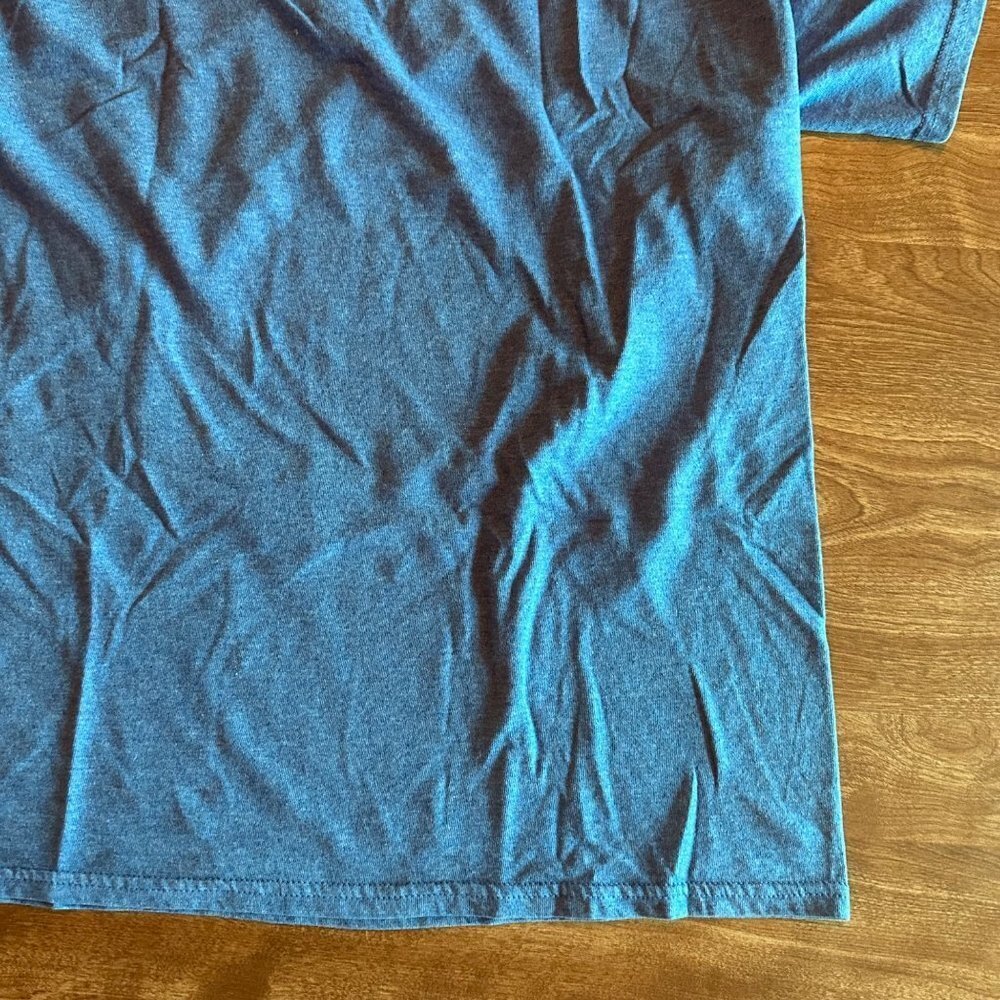 Gildan Dry Blend Blue Quartzsite Arizona Custom T-Shirt Size L - Picture 11 of 12